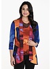FRANK LYMAN DESIGNS Print Knit Cardigan