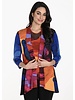 FRANK LYMAN DESIGNS Print Knit Cardigan