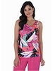 FRANK LYMAN DESIGNS Palm Leaf Print Tank