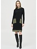 JOSEPH RIBKOFF Silky Knit & Memory Trapeze Dress