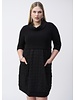 JOSEPH RIBKOFF Jacquard & Silky Knit Cocoon Dress