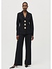 JOSEPH RIBKOFF Scuba Crepe Fitted Blazer w/Gold Buttons