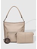 LOUENHIDE JUNO Shoulder Bag w/Logo Strap