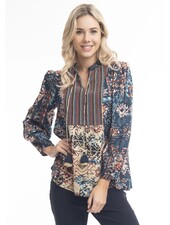 ORIENTIQUE Strauss Boho Top