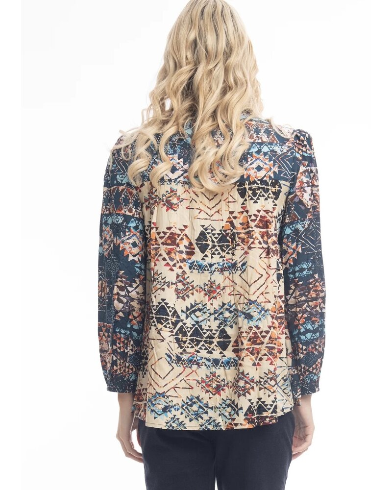 ORIENTIQUE Strauss Boho Top