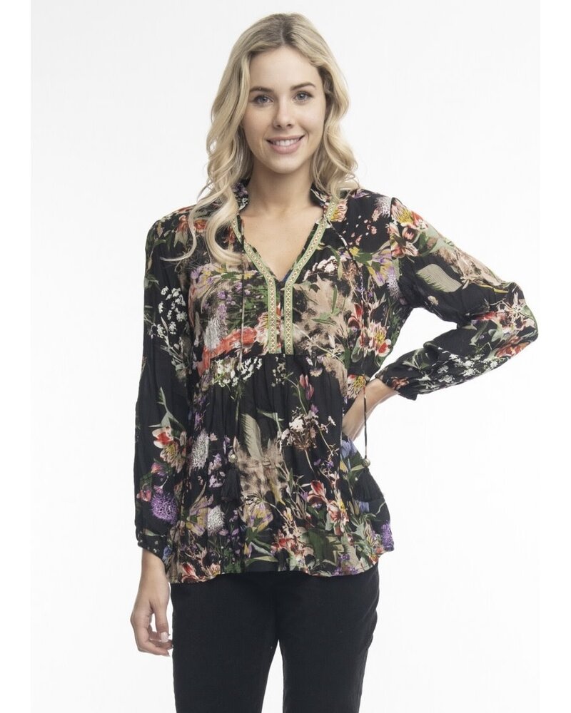 ORIENTIQUE Fidelio Boho Top