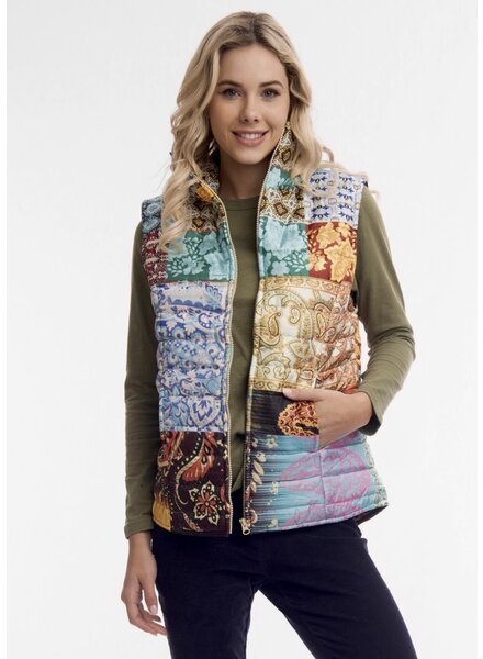 ORIENTIQUE Reversible Puffer Vest