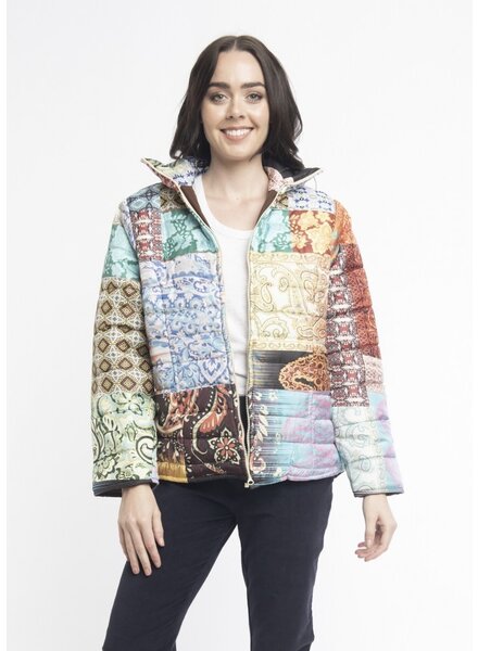 ORIENTIQUE Reversible Puffer Jacket