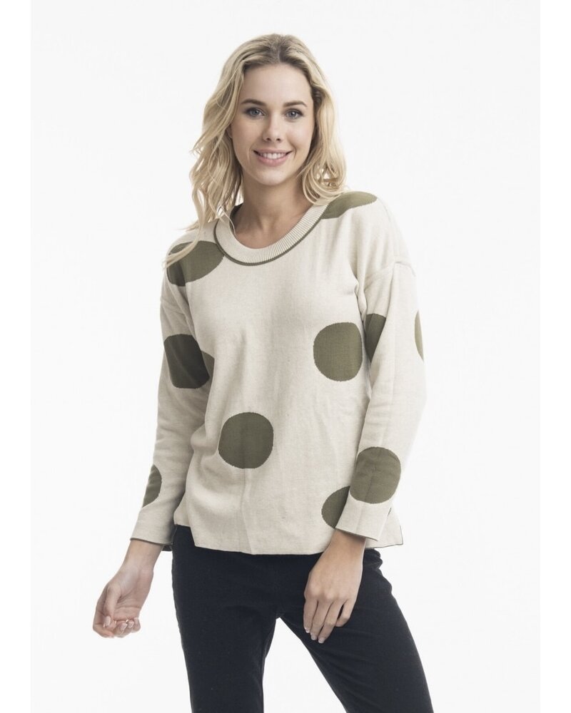 ORIENTIQUE Reversible Sweater