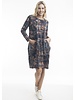 ORIENTIQUE Strauss Print Bubble Dress