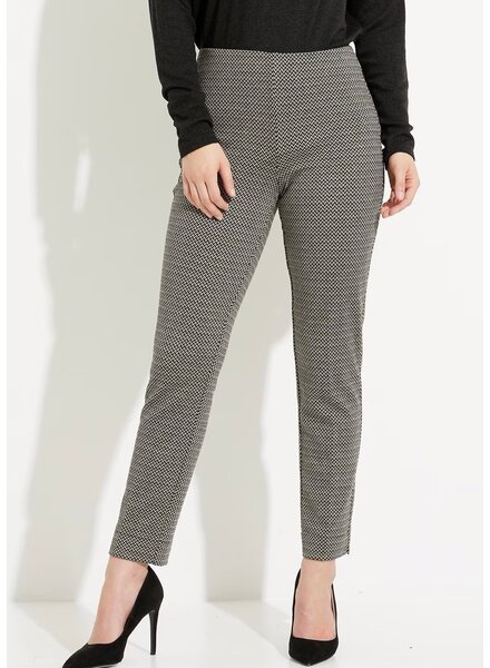 JOSEPH RIBKOFF Geometric Print Knit Pant