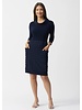 JOSEPH RIBKOFF Jacquard & Silky Knit Cocoon Dress