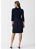 JOSEPH RIBKOFF Jacquard & Silky Knit Cocoon Dress