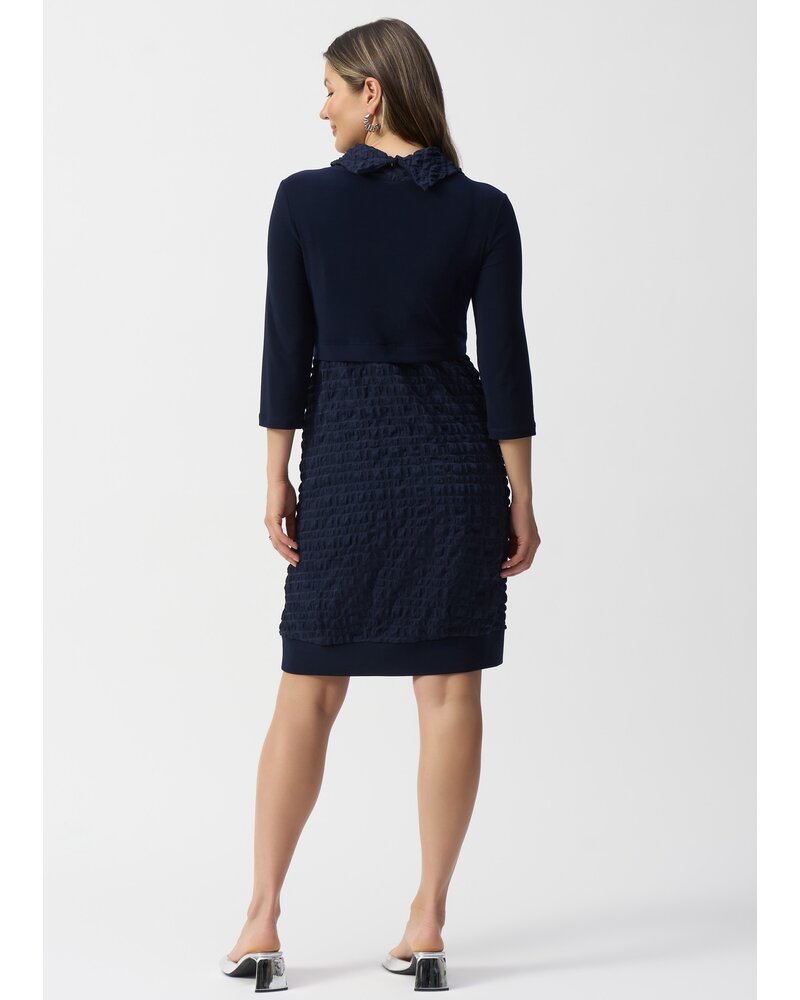 JOSEPH RIBKOFF Jacquard & Silky Knit Cocoon Dress