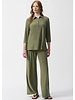 JOSEPH RIBKOFF Silky Knit And Georgette Straight Tunic