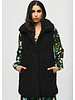 JOSEPH RIBKOFF Curly Fur Oversized Vest