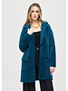JOSEPH RIBKOFF Feather Yarn Soft Sweater Coat