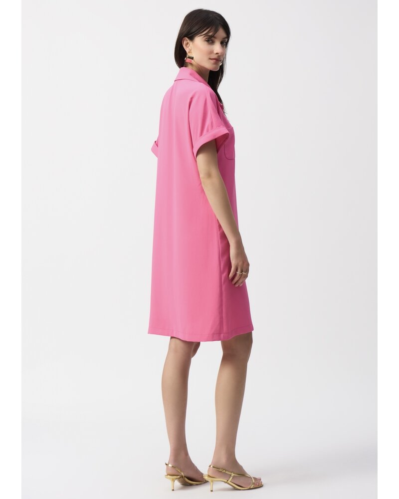 JOSEPH RIBKOFF Mini Shift Polo Dress