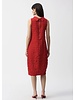 JOSEPH RIBKOFF Textured Woven Sleeveless Cocoon Dress