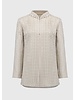 JOSEPH RIBKOFF Laser Cut Suede Jacket