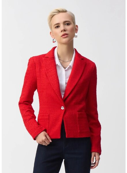 JOSEPH RIBKOFF Bouclé Fitted Blazer