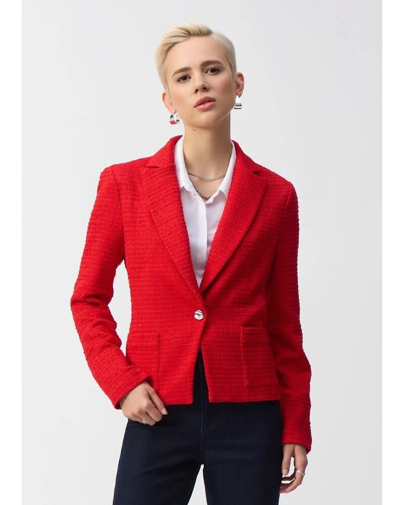 JOSEPH RIBKOFF Bouclé Fitted Blazer