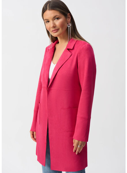 JOSEPH RIBKOFF Scuba Suede Straight Jacket