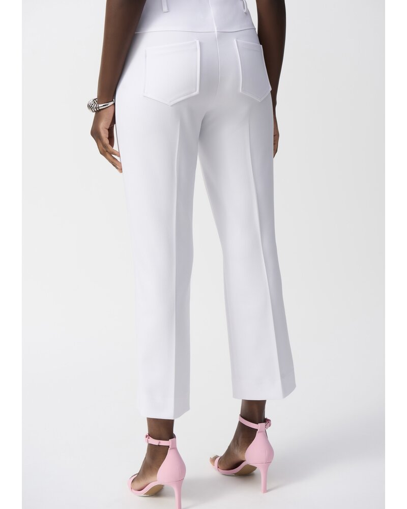 JOSEPH RIBKOFF Lux Twill Straight Pull-On Pants