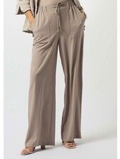 JOSEPH RIBKOFF Textured Woven Wide-Leg Pants