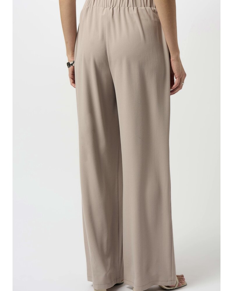 JOSEPH RIBKOFF Textured Woven Wide-Leg Pants
