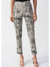 JOSEPH RIBKOFF Millennium Abstract Print Slim Fit Pants