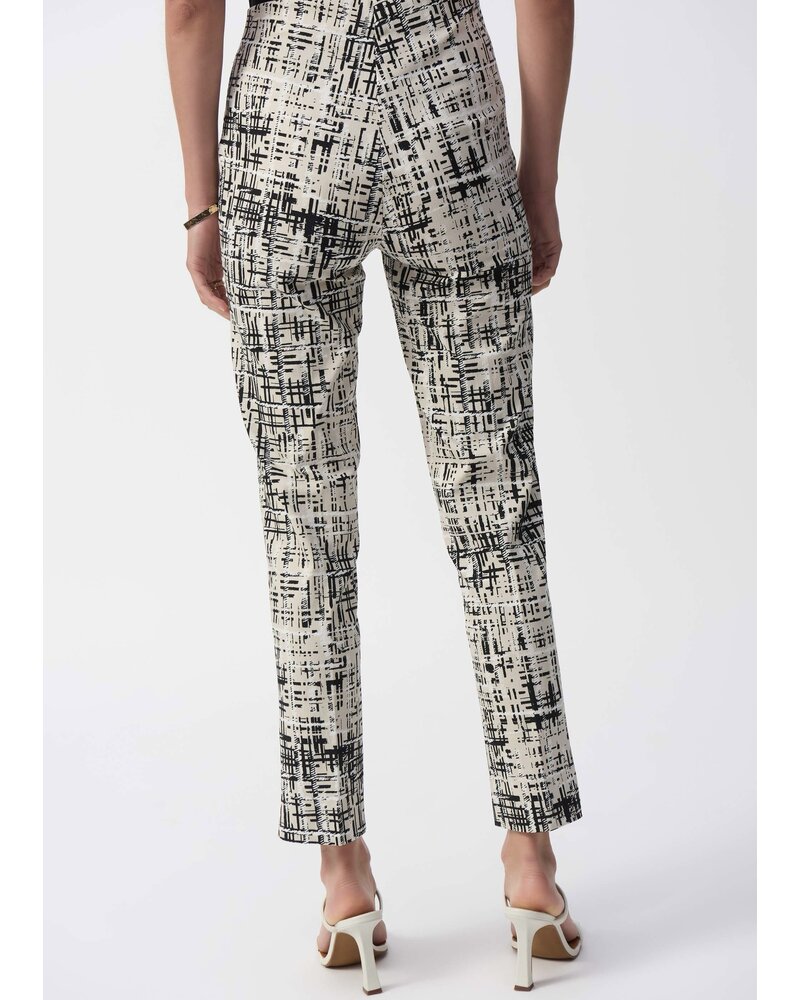 JOSEPH RIBKOFF Millennium Abstract Print Slim Fit Pants