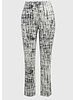 JOSEPH RIBKOFF Millennium Abstract Print Slim Fit Pants