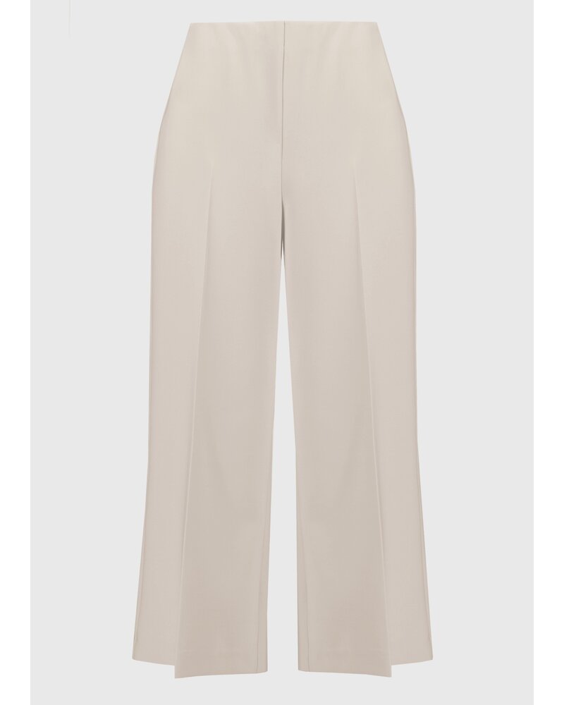 JOSEPH RIBKOFF Lux Twill Pull-on Culotte Pants