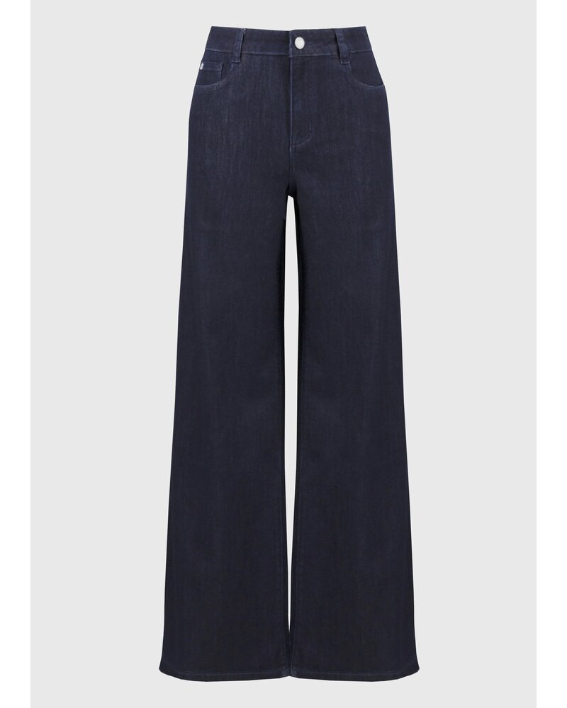 JOSEPH RIBKOFF Goldie Wide Leg Stretch Jean