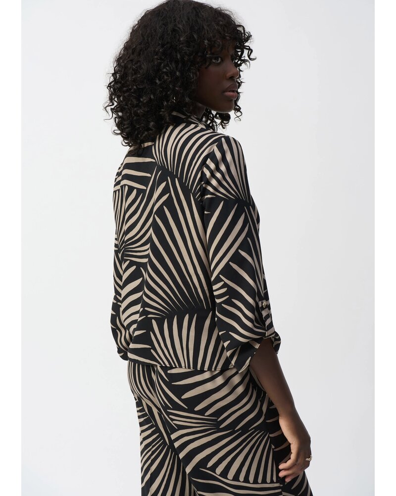 JOSEPH RIBKOFF Tropical Print Top