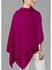 LEMONWOOD PEONY Cashmere Button Poncho