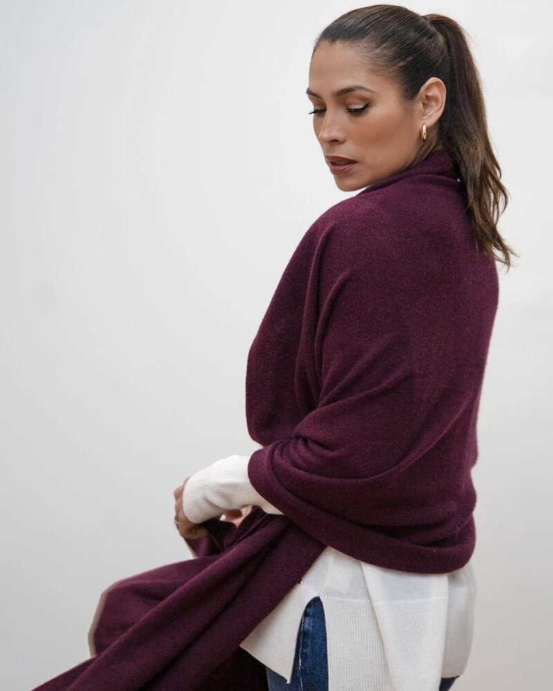LEMONWOOD TULIP Cashmere Travel Wrap