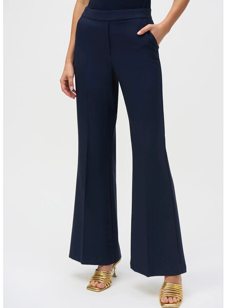 JOSEPH RIBKOFF Lux Twill Flared Pull-On Pants