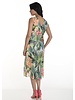 FRANK LYMAN DESIGNS Floral Sleeveless Midi Dress