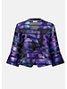 JOSEPH RIBKOFF Abstract Print Swing Jacket