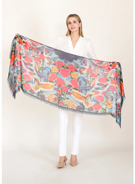 LOVE'S PURE LIGHT Loves Eye Is On The Hummingbird Skinny Silk/Modal NEW