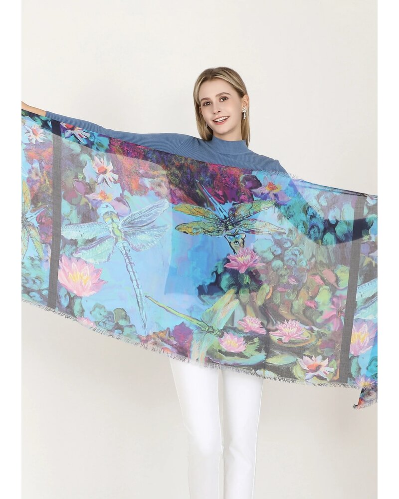 LOVE'S PURE LIGHT Dragon Fly Kisses Skinny Silk/Modal NEW