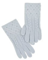 Cable Knit Sparkle Glove