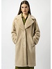 JOSEPH RIBKOFF Faux Fur Straight Coat