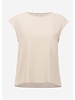 JOSEPH RIBKOFF Woven Twill Boxy Top w/Side Slits