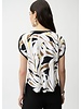 JOSEPH RIBKOFF Tropical Print Boxy Top
