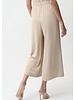 JOSEPH RIBKOFF Woven Twill Pull On Culotte Pants
