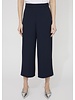 JOSEPH RIBKOFF Woven Twill Pull On Culotte Pants