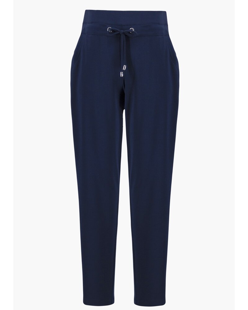 JOSEPH RIBKOFF Silky Knit Pull-On Jogger Pants With Drawstring